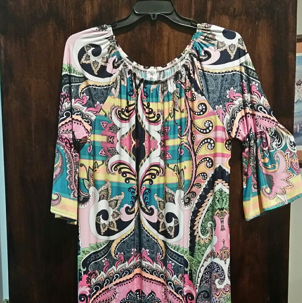 Plus size spring dress